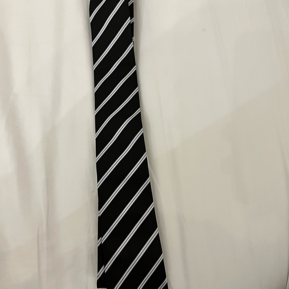 Hugo black tie stripe